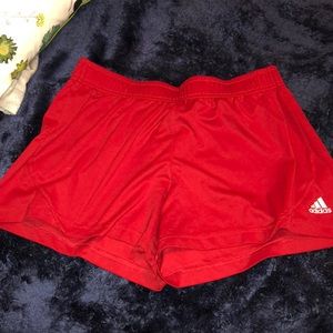 SOLD!!!! Red Adidas Shorts